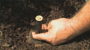 a broken sprinkler head fixed by one of our Delray Beach irrigation repair specialists